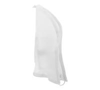 Borsa da Toilette da Viaggio 1 Pezzo Bianca in Poliestere | Organizer Multi-scomparto, Soluzione Compatta per Routine Quotidiane e Viaggi di Piacere