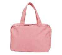 Borsa da toilette da viaggio, Borsa per il trucco con manico Scomparti separati pieghevoli Separato a secco e bagnato, Borsa da toilette sospesa per le donne per il viaggio (Rose)