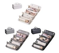 Borsa da toilette da viaggio Borsa per il trucco portatile Borsa da viaggio di grande capacità Borsa da viaggio Kit per le mani Borsa per il trucco del fotografo Cosmet, Misto-3 pezzi, 9.45 x 5.51