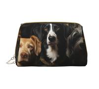 Borsa da toilette da viaggio con animali speciali Borsa cosmetica portatile impermeabile per donne e uomini Accessori da viaggio Borsa da bagno per le vacanze, Diversi cuccioli, Taglia unica, Beauty