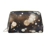 Borsa da toilette da viaggio con animali speciali Borsa cosmetica portatile impermeabile per donne e uomini Accessori da viaggio Borsa da bagno per le vacanze, Glitter argentato., Taglia unica, Beauty