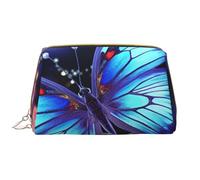 Borsa da toilette da viaggio con fagiano che cattura il cane, portatile, impermeabile, per donne e uomini, accessori da viaggio, borsa da bagno per vacanze, Bella farfalla., Taglia unica, Beauty case