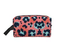 Borsa da toilette da viaggio con stampa di ghepardo Borsa da trucco da viaggio personalizzata con stampa di ghepardo Grande capacità con cerniera Borsa da toilette da viaggio portatile multistile, ide