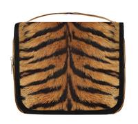 Borsa da toilette da viaggio con stampa tigre, borsa da viaggio per cosmetici, accessori per il trucco, organizer impermeabile, borsa da doccia borsa di bellezza per donne, ragazze, bambini, stampa
