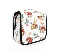 Borsa da toilette da viaggio da appendere Little Rabbit Kit certificato regalo custodia trucco organizer cosmetici per uomini donne