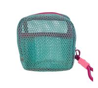 Borsa da toilette da viaggio di grande capacità di design Organizzatori cosmetici in poliestere impermeabile con scomparti multipli Borsa da toilette moderna con scomparti, Verde, Taglia unica