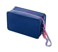 Borsa da toilette da viaggio - Organizer cosmetico in silicone a prova di perdite, astuccio per trucco con scomparti multipli | Cerniera impermeabile, essenziale da viaggio compatto, per riporre