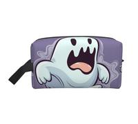 Borsa da toilette da viaggio portatile di grande capacità con motivo arabo indiano a quadri (modelli di stampa), borsa impermeabile per trucchi per uomini e donne, per viaggi d'affari, fitness, bagno
