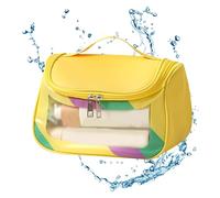 Borsa Da Toilette Da Viaggio Trasparente: Organizer Per Cosmetici Impermeabile, Custodia Per Trucco Trasparente, Custodia Da Trasporto Resistente | Essenziali Per Una Fuga Nel Fine Settimana,