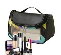 Borsa Da Toilette Da Viaggio Trasparente: Organizer Per Cosmetici Impermeabile, Custodia Per Trucco Trasparente, Custodia Da Trasporto Resistente | Essenziali Per Una Fuga Nel Fine Settimana,