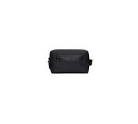 Borsa da toilette impermeabile con cerniera Nero TU