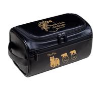 Borsa da toilette in pelle personalizzata per uomo, kit dopp con incisione, organizer da viaggio personalizzato regalo per festa del papà, matrimonio, Natale, testimoni dello sposo