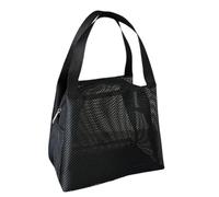 Borsa da toilette in rete amichevole Scomparto per trasparenza Organizzatore cosmetico per donne e ragazze Contenitore per la conservazione Visualizzazione rapida Borse portaoggetti traspiranti