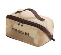 Borsa Da Toilette In Rete, Borsa Da Viaggio Trasparente, Con Cerniera | La borsa da toilette in rete ti consente di vedere il contenuto senza aprirlo per un accesso rapido. La rete traspirante