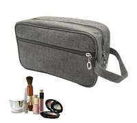 Borsa Da Toilette - Kit Da Viaggio Oxford Impermeabile | Organizer Da Toilette Da Uomo Di Grande Capacità Satinato 600D Da 25 Cm | Borsa Per Il Lavaggio Cosmetico Portatile Da 125 G | Pe