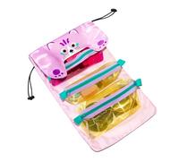 Borsa Da Toilette Per Donna - Scomparti Rimovibili | Borsa Da Viaggio Per Trucchi E Organizer Per Articoli Da Toeletta Per Ragazze, Casa, Bagno, Dormitorio, Appartamento, Viaggio Su Strada, At