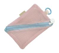 Borsa da toilette portatile Borse per monete in rete Borsa per cambio leggera e pratica Piccolo oggetto organizzato per la scuola o l'uso quotidiano Borse da viaggio da donna, B, Taglia unica