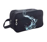 Borsa Da Toilette Sospesa Da Uomo - Borsa Da Toilette Da Viaggio Compatta Per Uomo | Borsa Da Barba Resistente All'acqua Con Tasche Con Manico E Cerniera | Organizer Per Borsa Da Toilette Con Kit