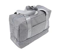 Borsa da toilette sospesa, separazione cationica a secco e umido, grande capacità, pieghevole, portatile, borsa per scarpe da viaggio, default