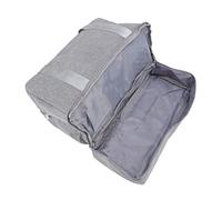 Borsa da toilette sospesa, separazione cationica a secco e umido, grande capacità, pieghevole, portatile, borsa per scarpe da viaggio, default