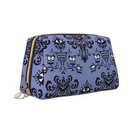 Borsa da toilette versatile portatile con stampa con motivo carino borsa cosmetica di grande capacità per le donne, bianco, Taglia unica, Beauty case