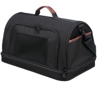 TRIXIE Borsa Airline Gate, Borsa da viaggio aereo per cani, 28 × 25 × 45 cm, nero - 28906
