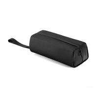 Borsa da trasporto in nylon per DJI per osmo per nano, custodia robusta con scomparti multipli e tracolla, custodia protettiva compatta 20,1 x 9,5 x 8,3 cm per fotocamera d'azione e accessori, nero
