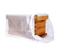 Borsa da trasporto in rete per apicoltura, antifuga | Borsa a rete da imballaggio per alveare, con cordoncino, per giardino, fondente, miele, patio, veranda, prato, travaso