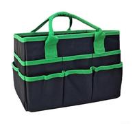 Borsa da trasporto organizzata per giardinieri che insegnano anche con layout premuroso, supporta sia strumenti di piantagione che risorse educative (nero e verde)
