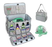 Borsa da trasporto per Bissell Little Green Machine 1400B, grande borsa per il trasporto per pulitore per tappeti Bissell, accessori per aspirapolvere auto, organizer per strumenti di pulizia, tasca