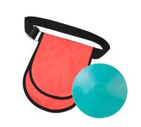 borsa da trasporto per lancio di peso, borsa da atletica | Borsa da trasporto a disco solido regolabile per famiglie | Borsa portatile in tessuto Oxford per lancio di pes, rosso, Consulte la