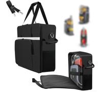 Borsa da trasporto per macchina per granite, custodia portatile in tessuto Oxford, resistente all'acqua con tasche multiple, 17 x 48 x 43 cm, per viaggi e picnic