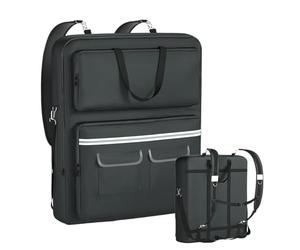 Borsa da trasporto per pannello solare esterno, porta pannelli a doppio | spessore, protezione da 100 W, 100 x 200 W, organizer sportivo per auricolari senza fili, computer portatile,