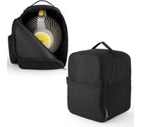 Borsa da trasporto per Shark FlexBreeze Fan FA05X Series, Borsa da Viaggio Portatile con Tasche per Caricabatterie e Accessori, Panno Oxford Impermeabile, Nero