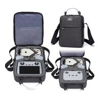 Borsa da trasporto portatile ad ampia capienza per DJI Lito X1 / Lito 1 drone con controller RC 2 o RC N3: borsa Rossbody leggera e comoda, resistente agli urti e anti-caduta, per accessori (Nero)
