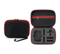 Borsa da trasporto portatile per DJI OSMO Action 6, borsa da viaggio organizer da viaggio, borsa a tracolla, impermeabile, antiurto, custodia rigida di protezione accessori, Nero , Borsa da trasporto