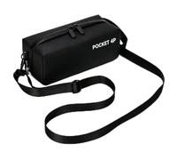 Borsa da trasportoper per DJI Pocket 4 Pro Borsa a tracolla leggera 130 g, impermeabile, in nylon resistente all'usura, ideale per il trasporto, i viaggi, il vlogging e le riprese all'aperto, Nero