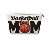 Borsa da trucco beige per mamma basket per borsa da toilette | Borsa cosmetica da viaggio