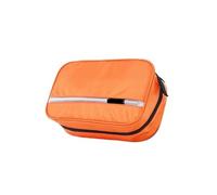 Borsa da trucco impermeabile grande uomo, donna, viaggio, organizer for cosmetici, necessità, for il per Pennelli Cosmetici Strumenti(Orange)