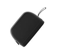 Borsa da trucco in silicone di grande capacità per le donne Organizzatori di articoli da toeletta amichevole da viaggio con doppia cerniera per il bagno, Nero , Taglia unica