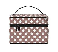Borsa da trucco Wave Point, da viaggio cosmetici da donna e ragazza, grande organizer, toeletta portatile, caffè
