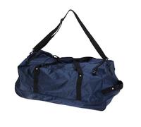Borsa da viaggio 110L blu marino in poliestere, blu scuro, Borsa da viaggio realizzata in poliestere con 3 ruote in ABS