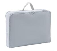 Borsa da viaggio a compressione con foro di ventilazione laterale per una rapida estrazione dell'aria prima della partenza (grigio chiaro L)