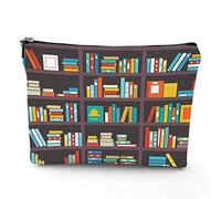 Borsa da viaggio a tema alla moda, borsa per cosmetici, oggetti alla moda con scarpe con tacco alto, borsa per il trucco in lino, ottimo regalo per viaggi, viola bianco, 17,8 x 22,9 cm, multicolore_8,