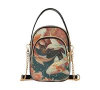 Borsa da viaggio a tracolla alla moda con filo dorato distintivo nuoto borsa a mano con tasche multiple per le donne per le signore, Nuoto distintivo filo d'oro, 1 size
