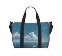Borsa da viaggio a tracolla con stampa cielo trasparente borsa da viaggio borsa a tracolla singola borsa sportiva e fitness borsa da viaggio