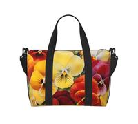 Borsa da viaggio a tracolla impermeabile in lattice blu, grande borsa da viaggio con tracolla regolabile, multi-scomparto per palestra, viaggi, attività all'aperto, Perfezione del pensiero, Taglia