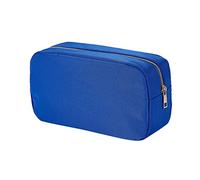 Borsa da viaggio alla moda, semplice, tinta unita, grande capacità, portatile, in nylon, borsa da viaggio da appendere (C, taglia unica)