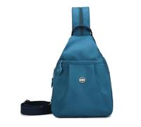 Borsa da viaggio antifurto 3 in 1 con cerniera Borse zaino convertibili capacità Comoda per le donne Viaggi Shopping Lavoro (Blu)