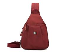 Borsa da viaggio antifurto 3 in 1, grande capacità, impermeabile, a 2 vie, comoda e comoda per le donne, viaggi, shopping, lavoro, uso quotidiano, Rosso, 9.45x7.87x5.51(inch), Casual